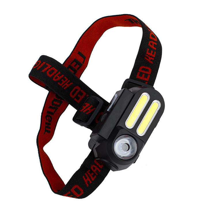 Rechargeable Head-mounted Flashlight