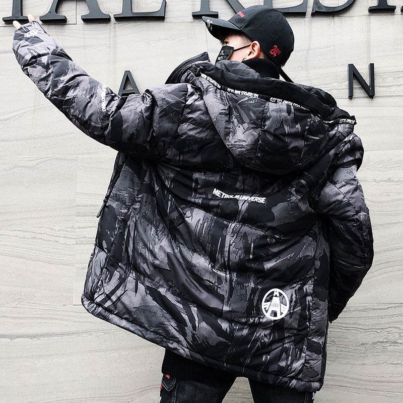 Camouflage cotton jacket