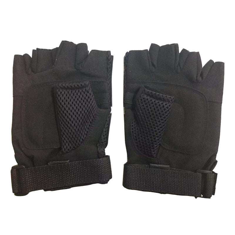 Men's Combat Climbing Half Finger Gloves