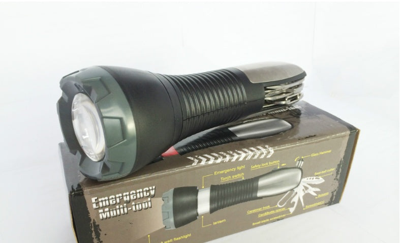 Practical multi-function flashlight