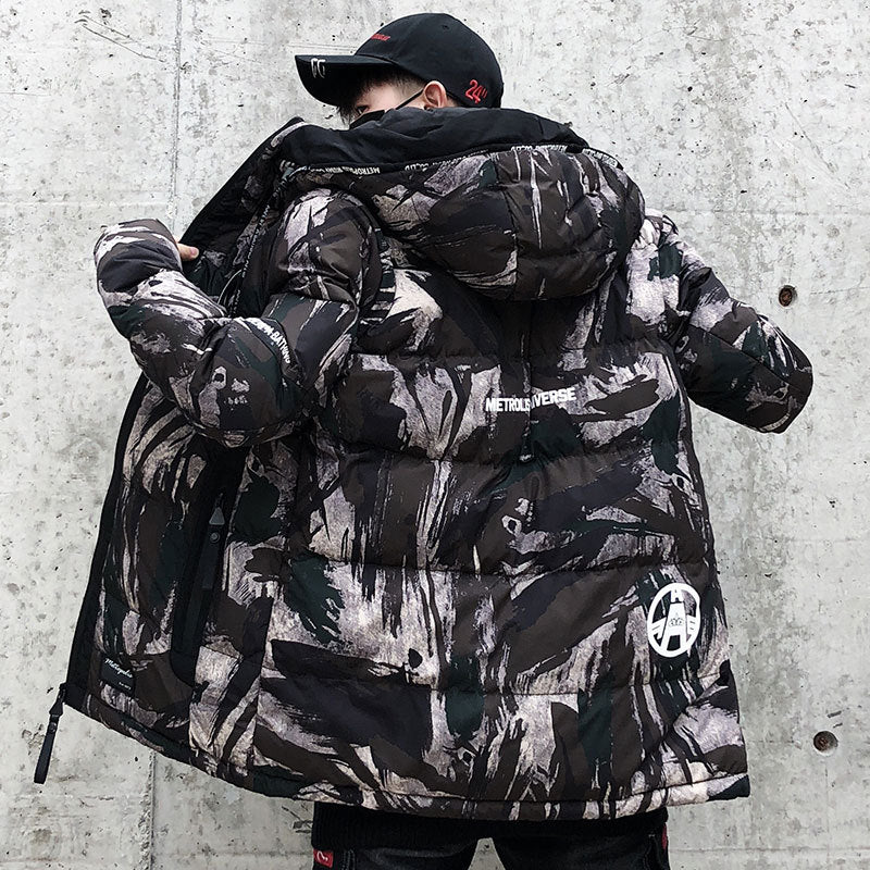Camouflage cotton jacket