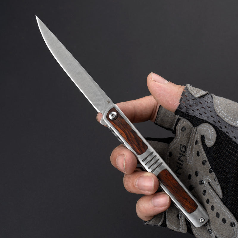 D2 Steel Outdoor Pocket Knife Sharp