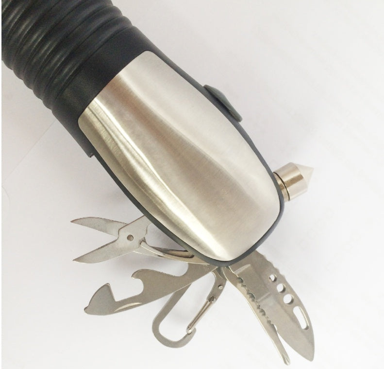Practical multi-function flashlight