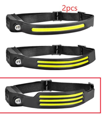 LED Induction Riding Headlamp