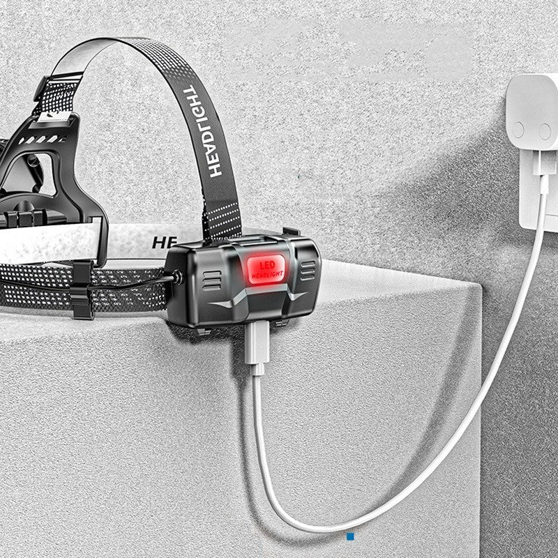 Outdoor Camping USB Charging Headlamp