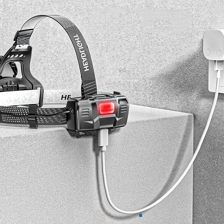 Outdoor Camping USB Charging Headlamp