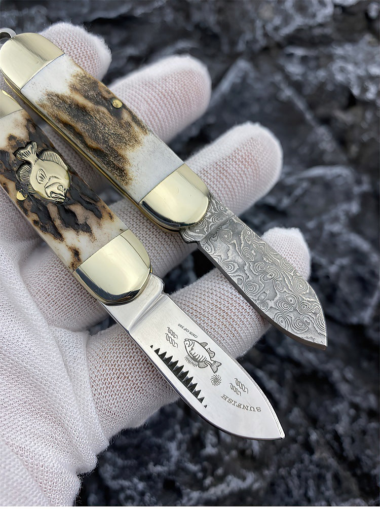 Mini Antlers Pocket Knife