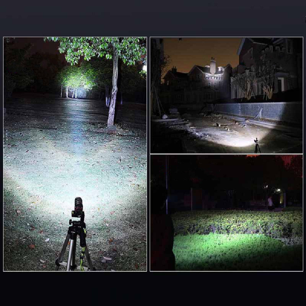 New Aluminum Alloy Telescopic Flashlight