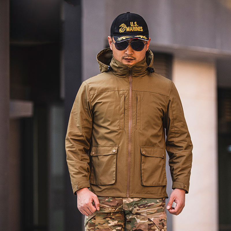 Simple Men's Outdoor Camouflage Jacket