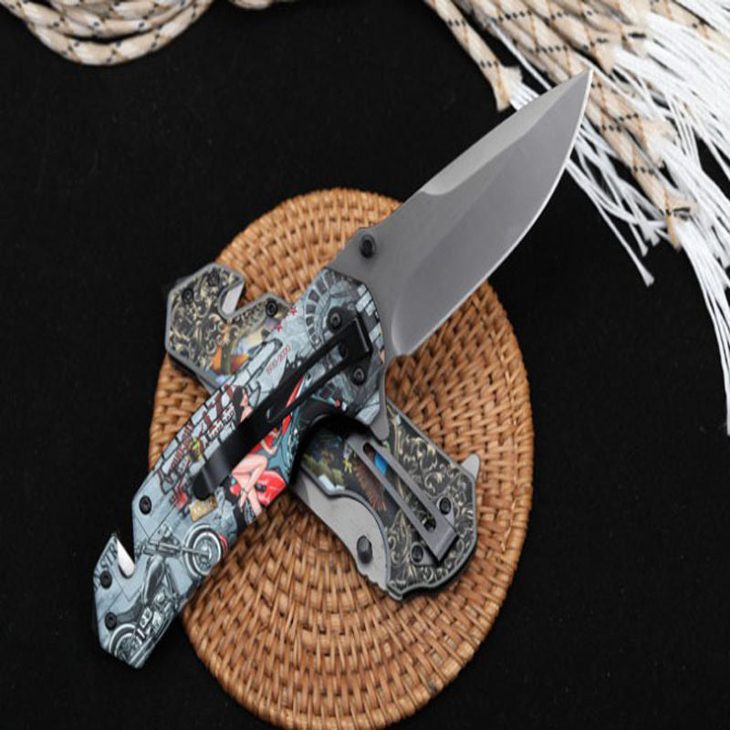 Multifunctional High Hardness Pocket Knife