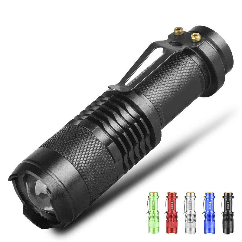 Portable Telescopic Zoom Flashlight