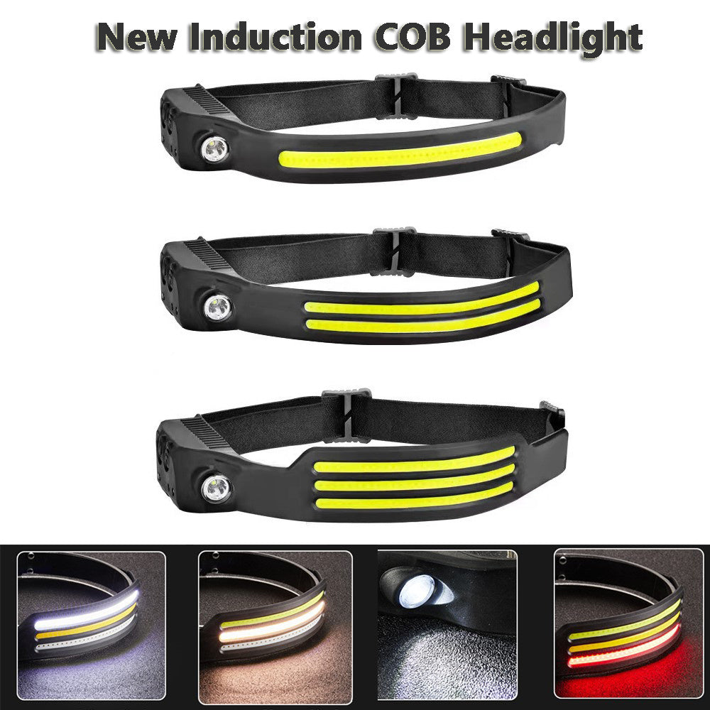 LED Induction Riding Headlamp