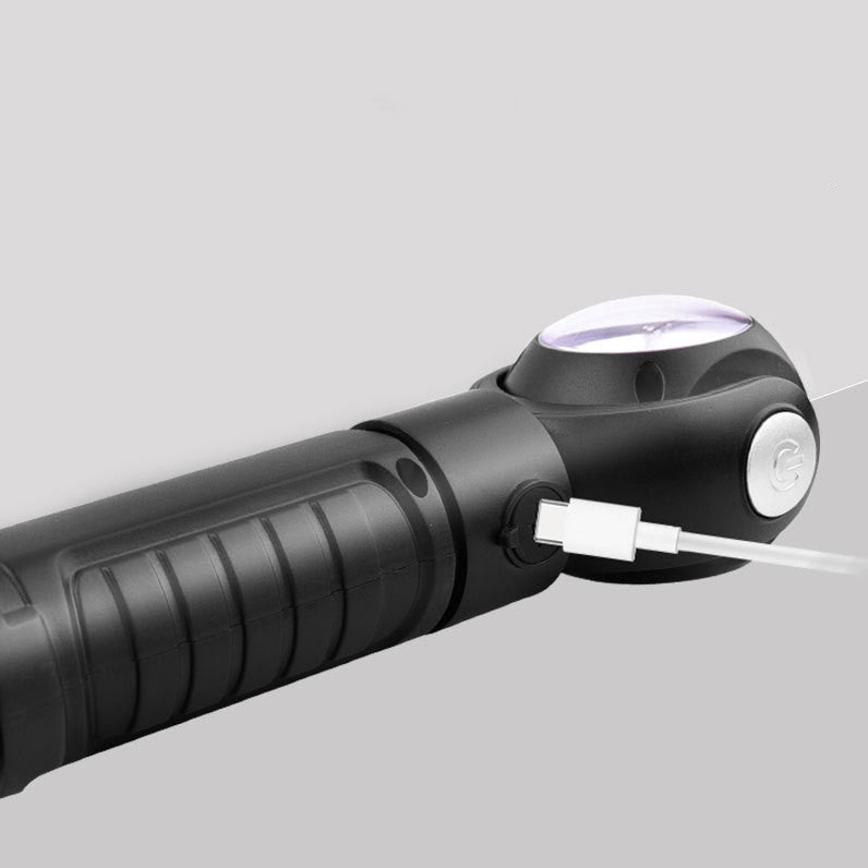 Multifunctional Usb Rechargeable Flashlight